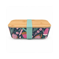 K&Co. Lagoon Series Bamboo Printed Lunch Box - BANKSIA BUDS