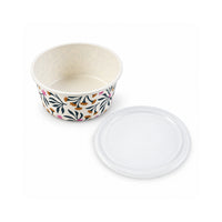 K&Co. Lagoon Series Bamboo Container with Lid 3 Piece - BANKSIA MULTI