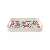 K&Co. Lagoon Series Bamboo Serving Tray 13 Inch - BANKSIA BUDS