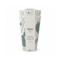 K&Co. Lagoon Series Bamboo Tumbler 2 Pack - FLOWERING NATIVES