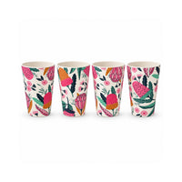 K&Co. Lagoon Series Bamboo Tumbler 4 Pack- BANKSIA BUDS