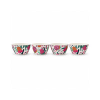 K&Co. Lagoon Series Bamboo Bowl 4 Pack- BANKSIA BUDS