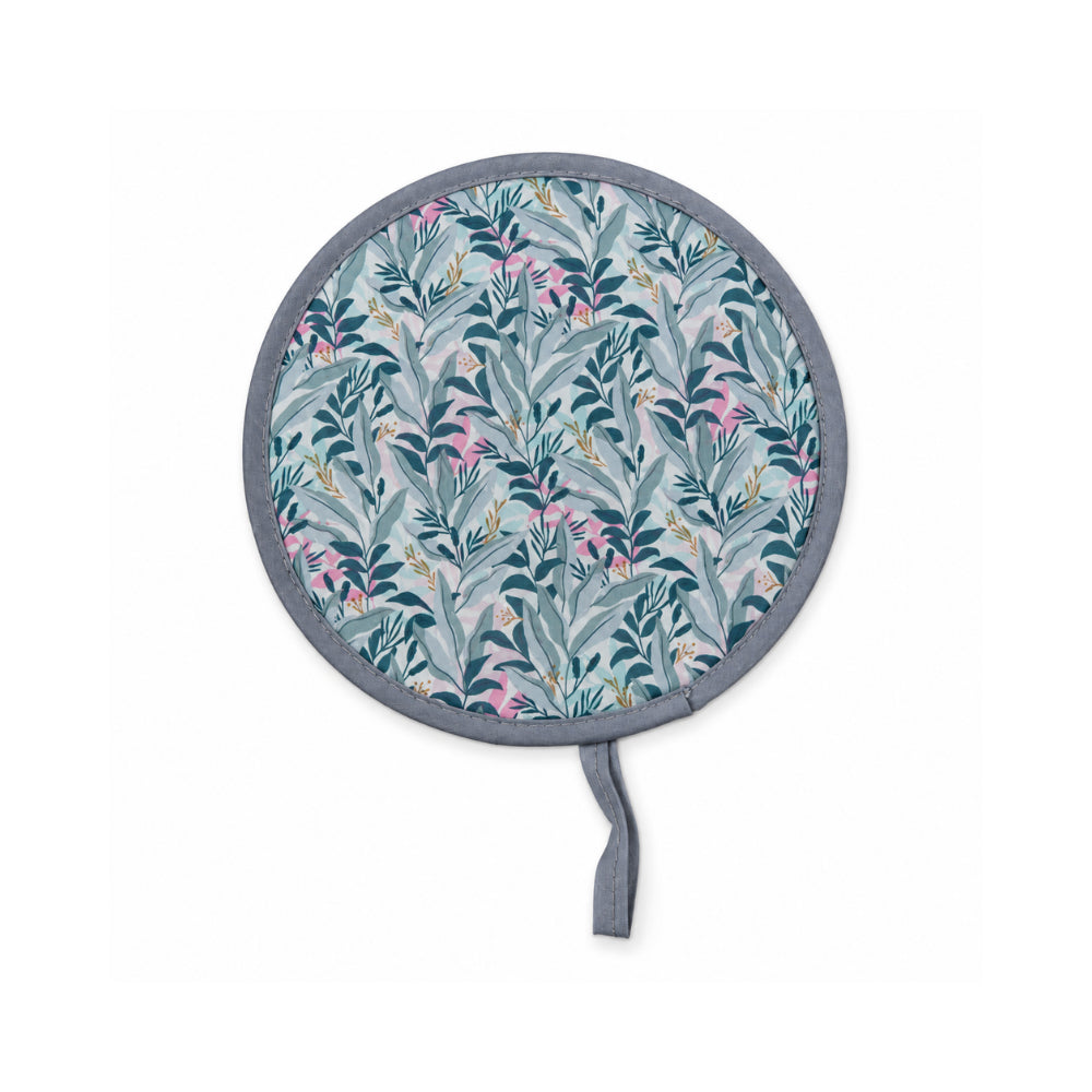 K&Co. Lagoon Series Compact Fan - BOTANIC LEAVES