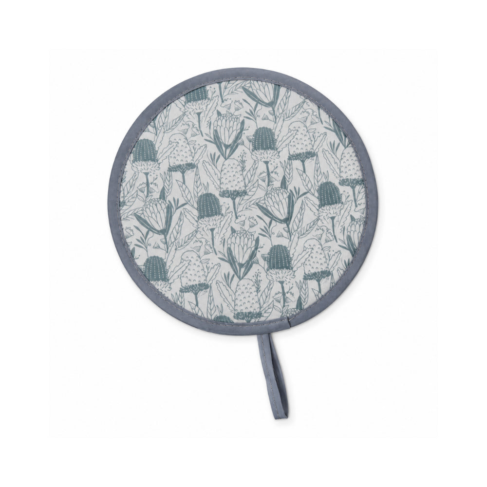 K&Co. Lagoon Series Compact Fan - FLOWERING NATIVES
