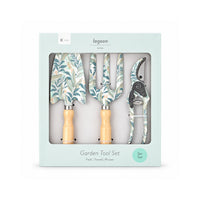 K&Co. Lagoon Series Garden Tool Set 3 Piece - BOTANIC LEAVES