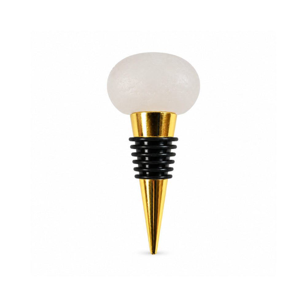 K&Co. Lagoon Series Resin Bottle Stop - WHITE