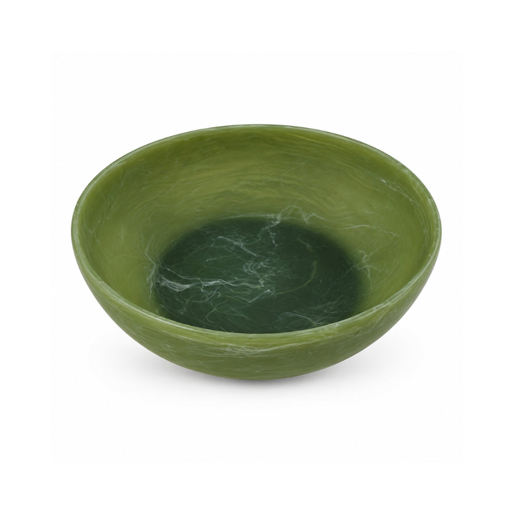 K&Co. Lagoon Series Large Resin Salad Bowl - GREEN