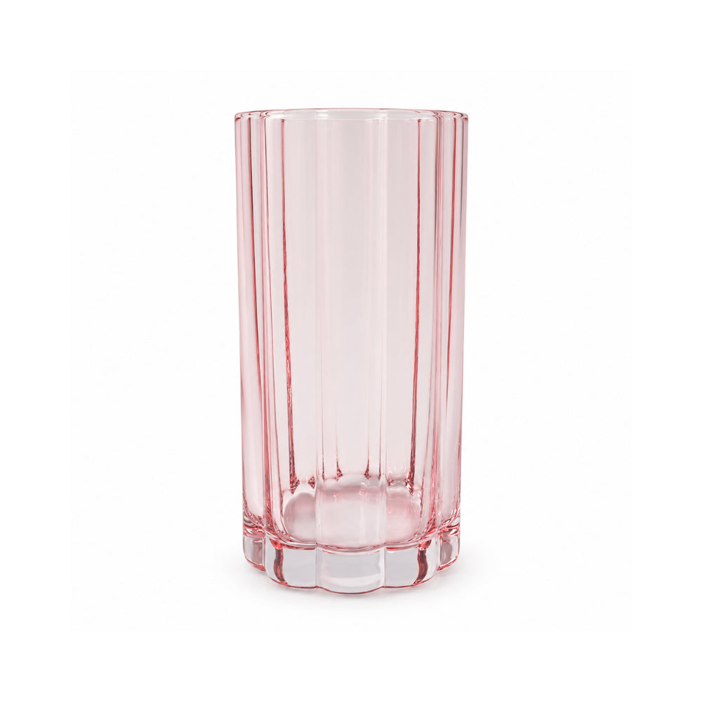 K&Co. Lagoon Series Large Scalloped Tumbler 2 Piece - PINK