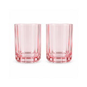 K&Co. Lagoon Series Small Scalloped Tumbler 2 Piece - PINK