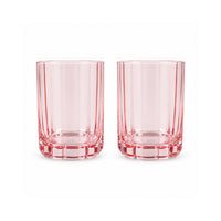 K&Co. Lagoon Series Small Scalloped Tumbler 2 Piece - PINK