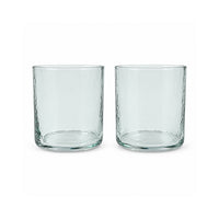 K&Co. Lagoon Series Small Dimpled Tumbler 2 Piece - GREEN