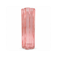K&Co. Lagoon Series Large Scalloped Vase - PINK