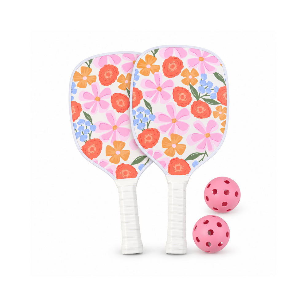 The Grapefruit Collection Pickleball Set - SUMMER BLOOMS
