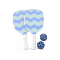The Grapefruit Collection Pickle ball Set - OCEAN RIPPLE