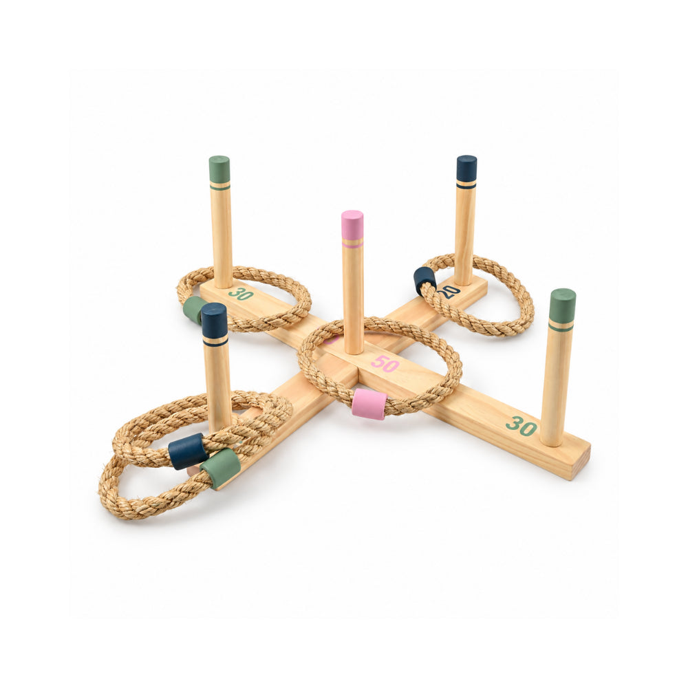The Grapefruit Collection Wooden Quoits Set