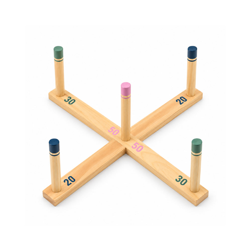 The Grapefruit Collection Wooden Quoits Set