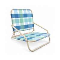 The Grapefruit Collection Woven Beach Chairs - BLUE