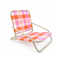 The Grapefruit Collection Woven Beach Chairs - PINK