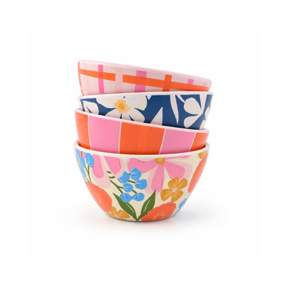The Grapefruit Collection Melamine Sauce Dish 4 Pack - MULTI