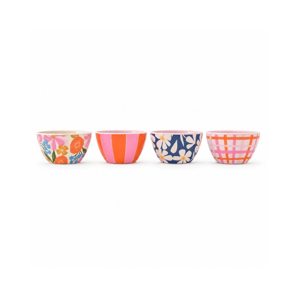 The Grapefruit Collection Melamine Sauce Dish 4 Pack - MULTI