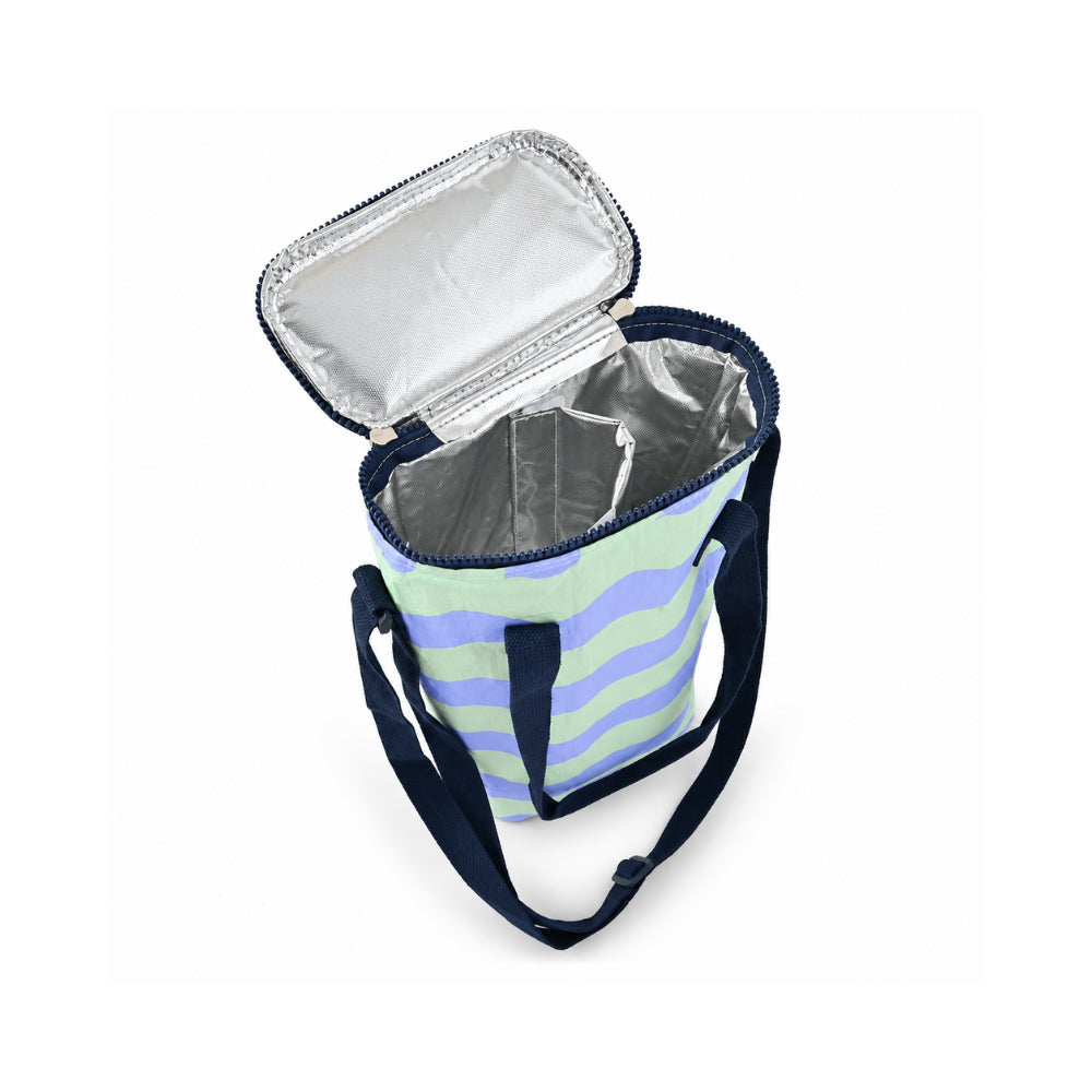 The Grapefruit Collection Wine Bottle Bag - OCEAN RIPPLE