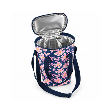 The Grapefruit Collection Wine Bottle Bag - PINK PETALS