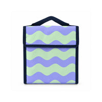 The Grapefruit Collection Lunch Bag - OCEAN RIPPLE