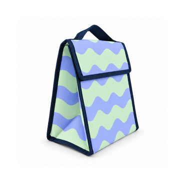 The Grapefruit Collection Lunch Bag - OCEAN RIPPLE