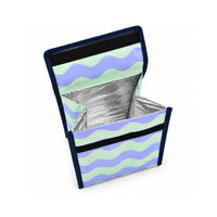 The Grapefruit Collection Lunch Bag - OCEAN RIPPLE