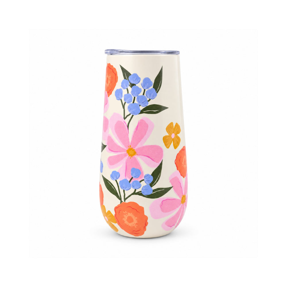 The Grapefruit Collection Insulated Flute - SUMMER BLOOMS