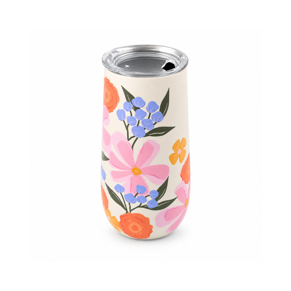 The Grapefruit Collection Insulated Flute - SUMMER BLOOMS
