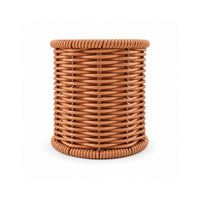 The Grapefruit Collection Small Poly Rattan Cutlery Holder - NATURAL