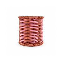 The Grapefruit Collection Small Poly Rattan Cutlery Holder - COLOURED