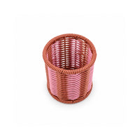 The Grapefruit Collection Small Poly Rattan Cutlery Holder - COLOURED
