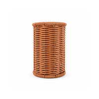 The Grapefruit Collection Large Poly Rattan Cutlery Holder - NATURAL