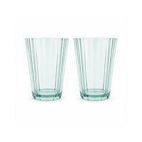 The Grapefruit Collection Small Acrylic Scalloped Tumbler 2 Piece - SEA