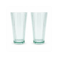 The Grapefruit Collection Large Acrylic Scalloped Tumbler 2 Piece - SEA