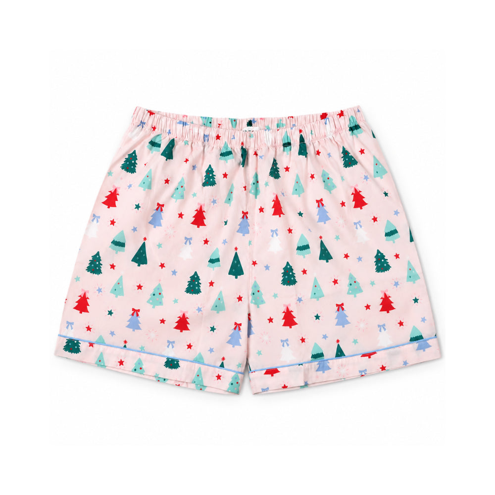 Holly Days Christmas Collection Adult Pyjama Set - JOLLY TREES