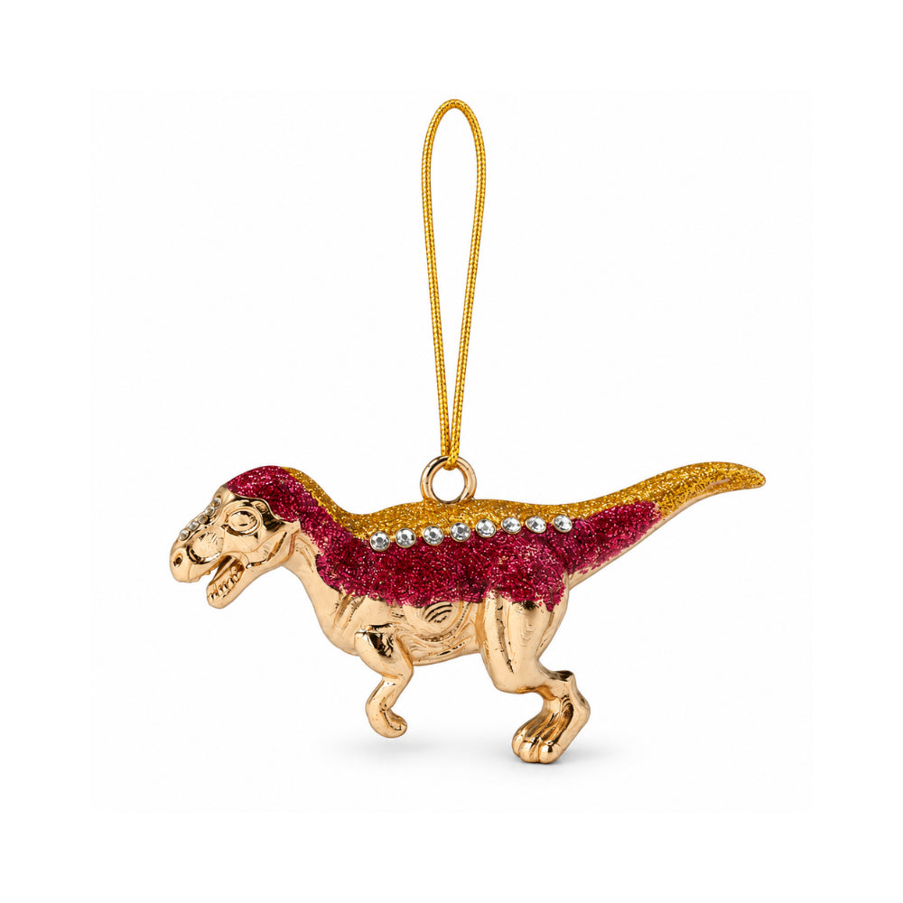 Holly Days Christmas Collection Alloy Tree Decoration - DINO