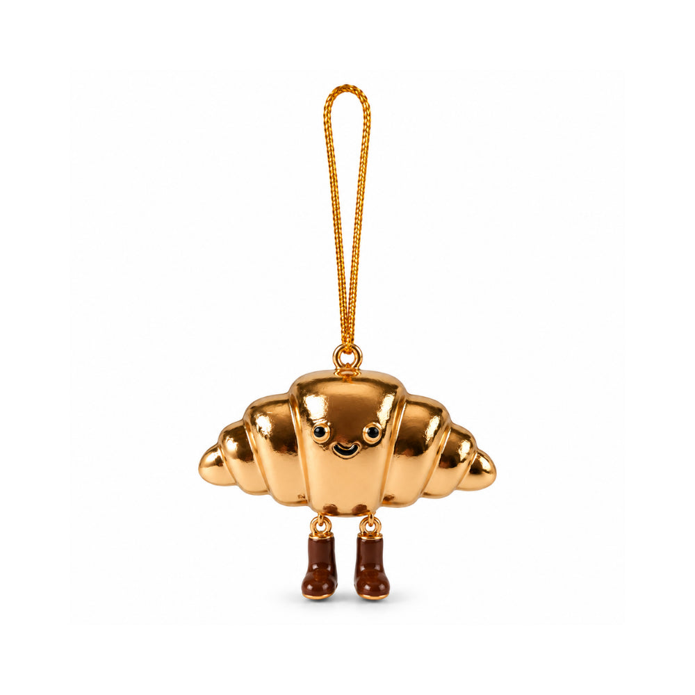 Holly Days Christmas Collection Alloy Tree Decoration - CROISSANT