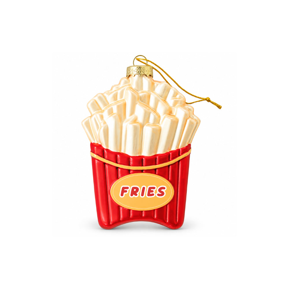 Holly Days Christmas Collection Glass Tree Decoration - FRIES