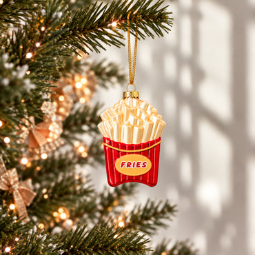 Holly Days Christmas Collection Glass Tree Decoration - FRIES