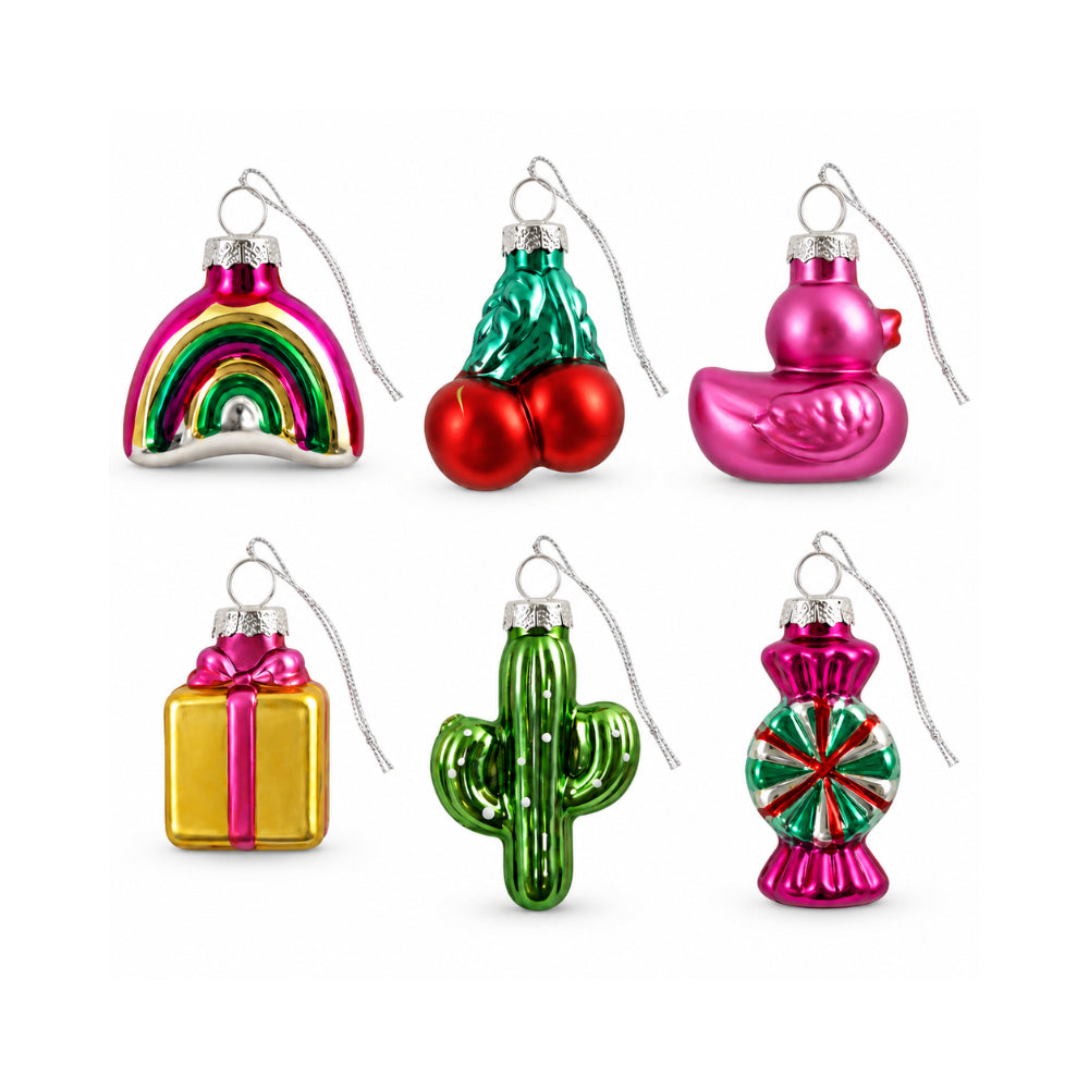 Holly Days Christmas Collection Tree Decoration - RAINBOW AND DUCK