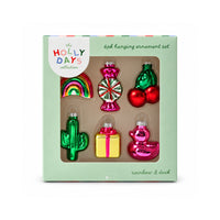 Holly Days Christmas Collection Tree Decoration - RAINBOW AND DUCK