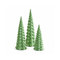Holly Days Christmas Collection Velvet Tree Ornament 3 Pack - MINT