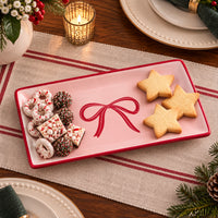Holly Days Christmas Collection Christmas Rectangle Tray