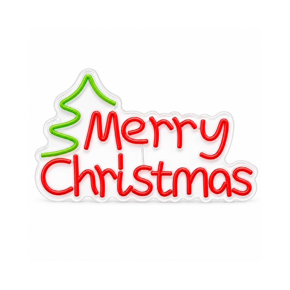 Holly Days Christmas Collection LED Light - MERRY CHRISTMAS