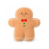 Holly Days Christmas Collection Shaped Cushion - GINGERBREAD MAN
