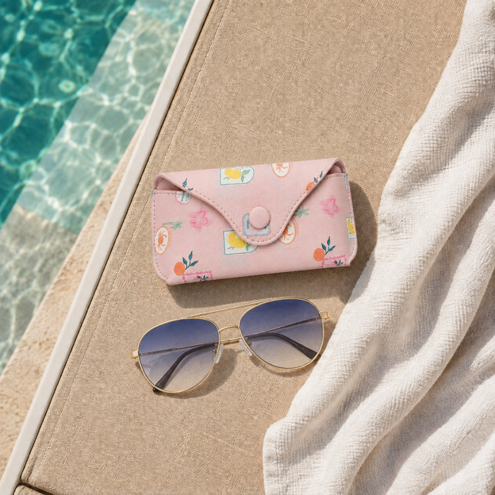 K&Co. Sunset Spritz Series Sunglasses Case - VACATION