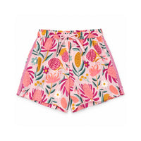 Sun and Sea Collection Cotton Summer Shorts - MAGENTA BLISS
